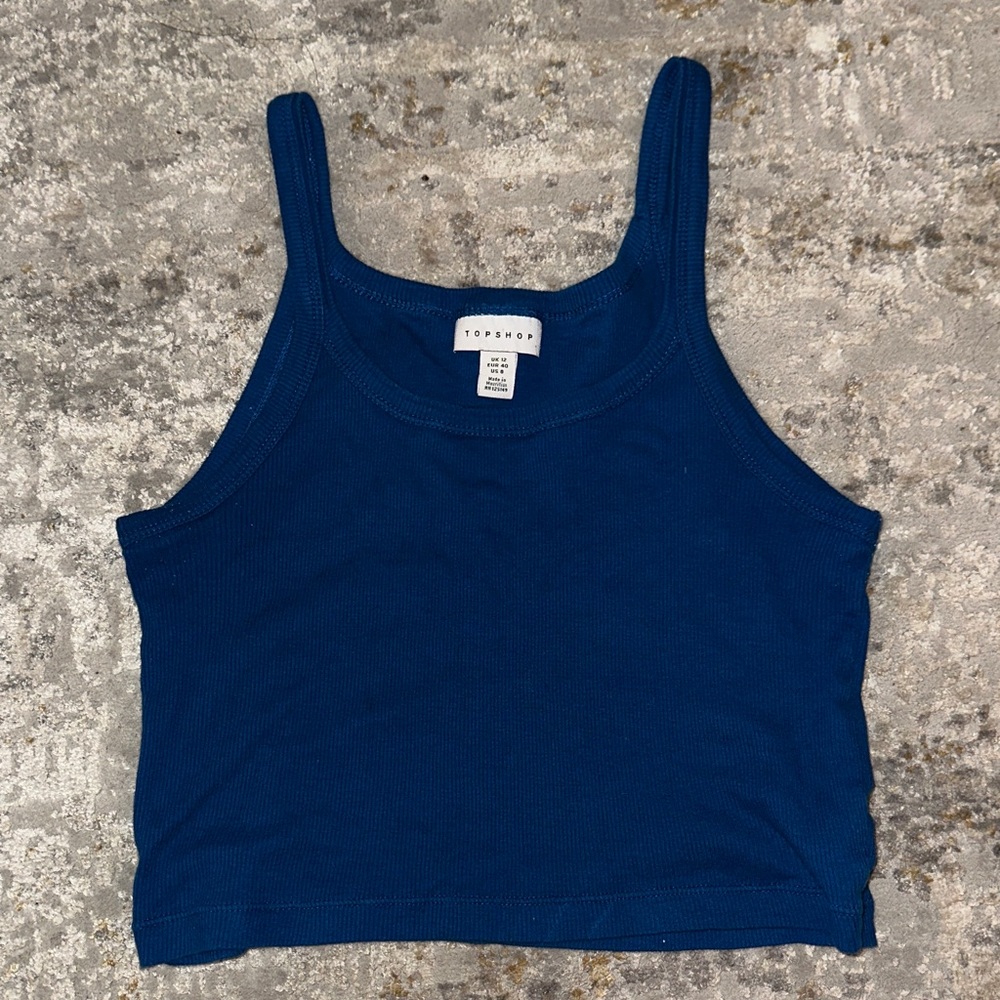 TopShop Royal Blue Tank Top